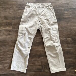 Vertx Original Tactical Pants Men 32x32 Khaki Cargo Pockets Stretch Straight Leg
